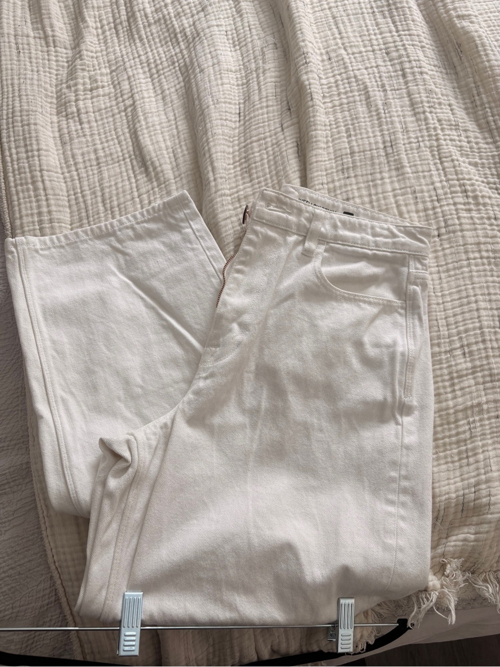 Volcom Women's White Boyfriend Jeans